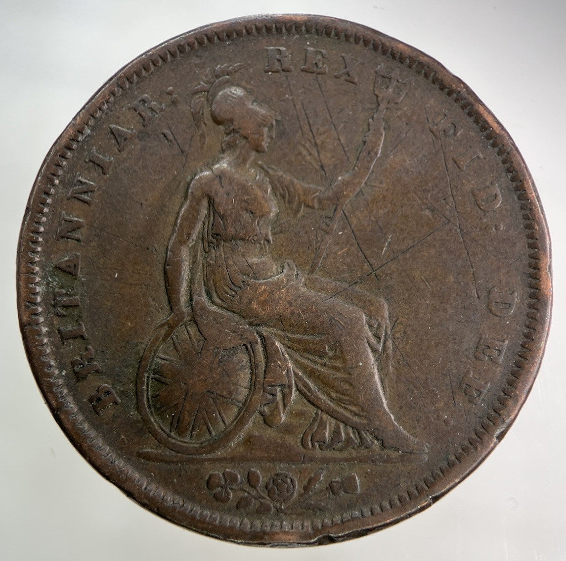 1834 William IV One Penny Coin | Fine Collectable Grade