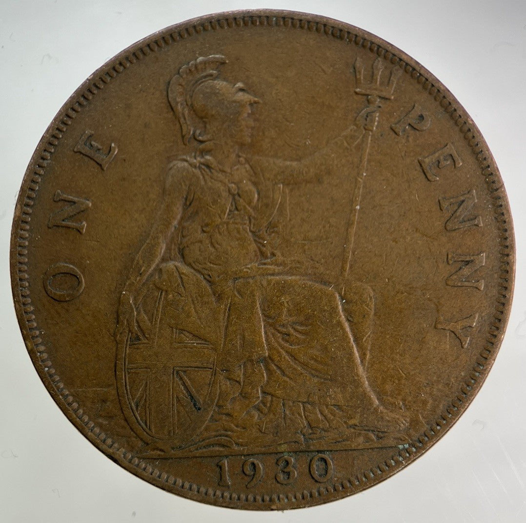 1930 George V One Penny Coin | Fine Collectable Grade