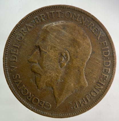 1921 George V One Penny Coin | Collectable Grade