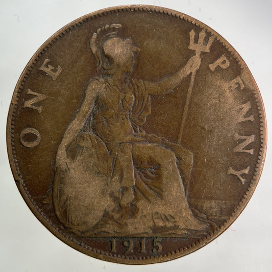1915 George V One Penny Coin | Collectable Grade