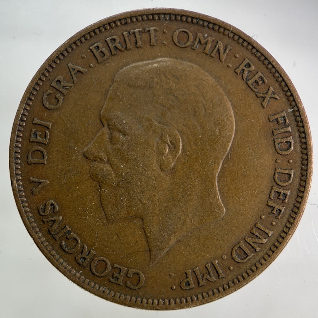 1929 George V One Penny Coin | Fine Collectable Grade