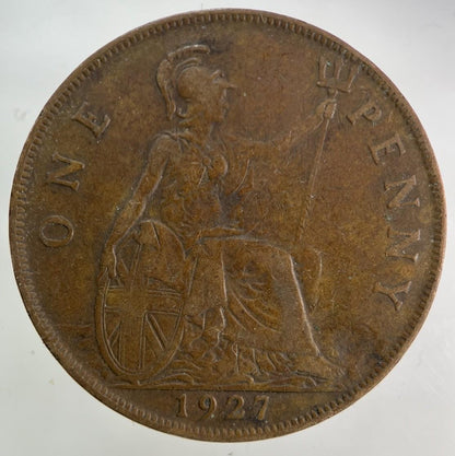 1927 George V One Penny Coin | Collectable Grade