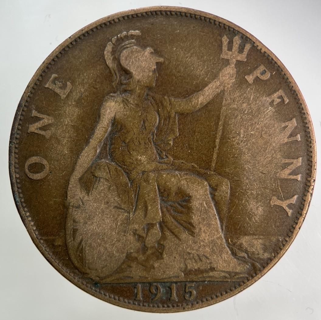 1915 George V One Penny Coin | Collectable Grade