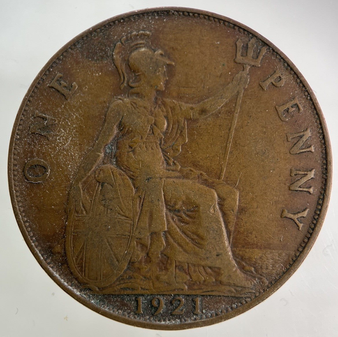 1921 George V One Penny Coin | Collectable Grade