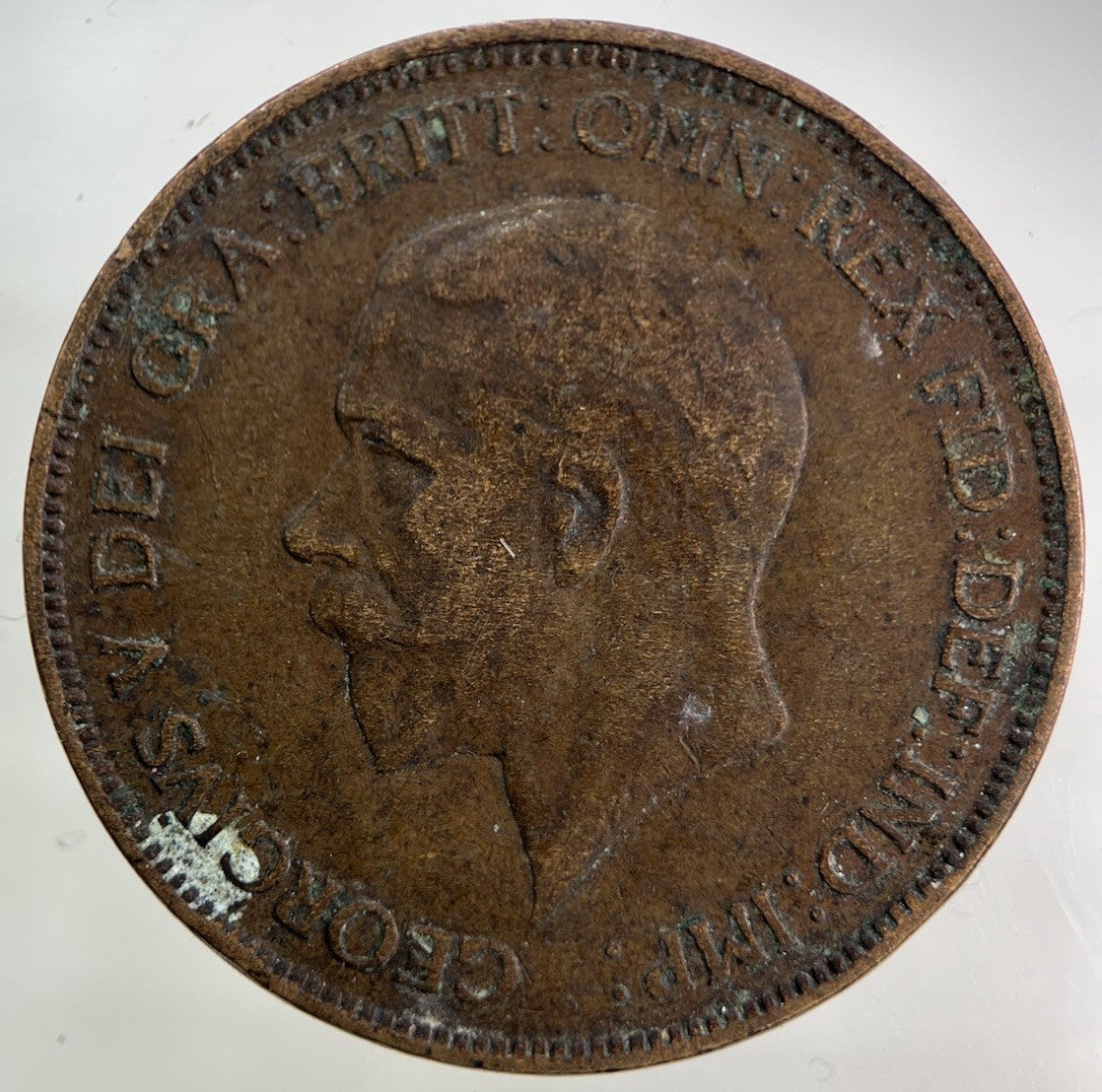1929 George V One Penny Coin | Collectable Grade