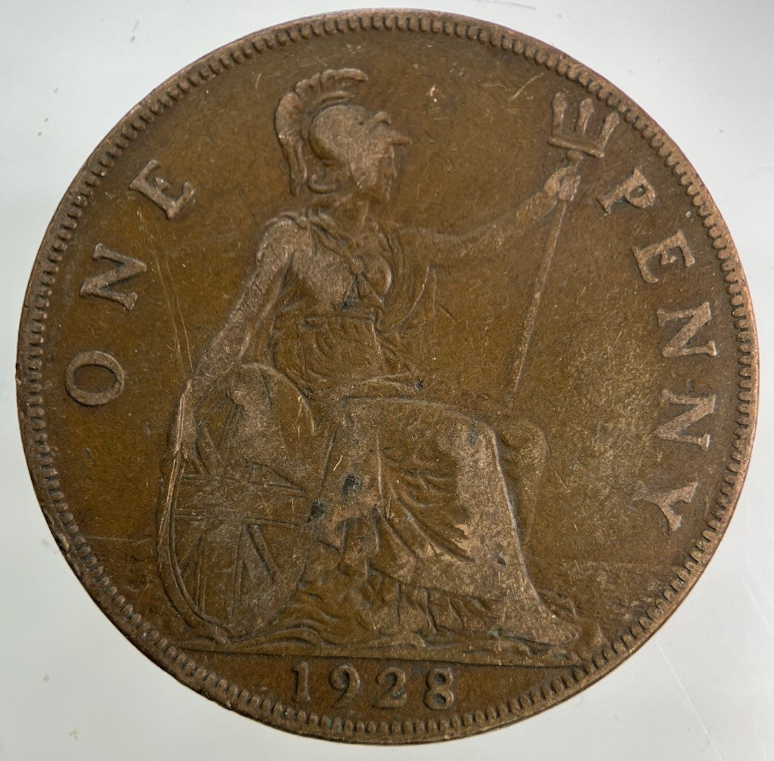 1928 George V One Penny Coin | Collectable Grade