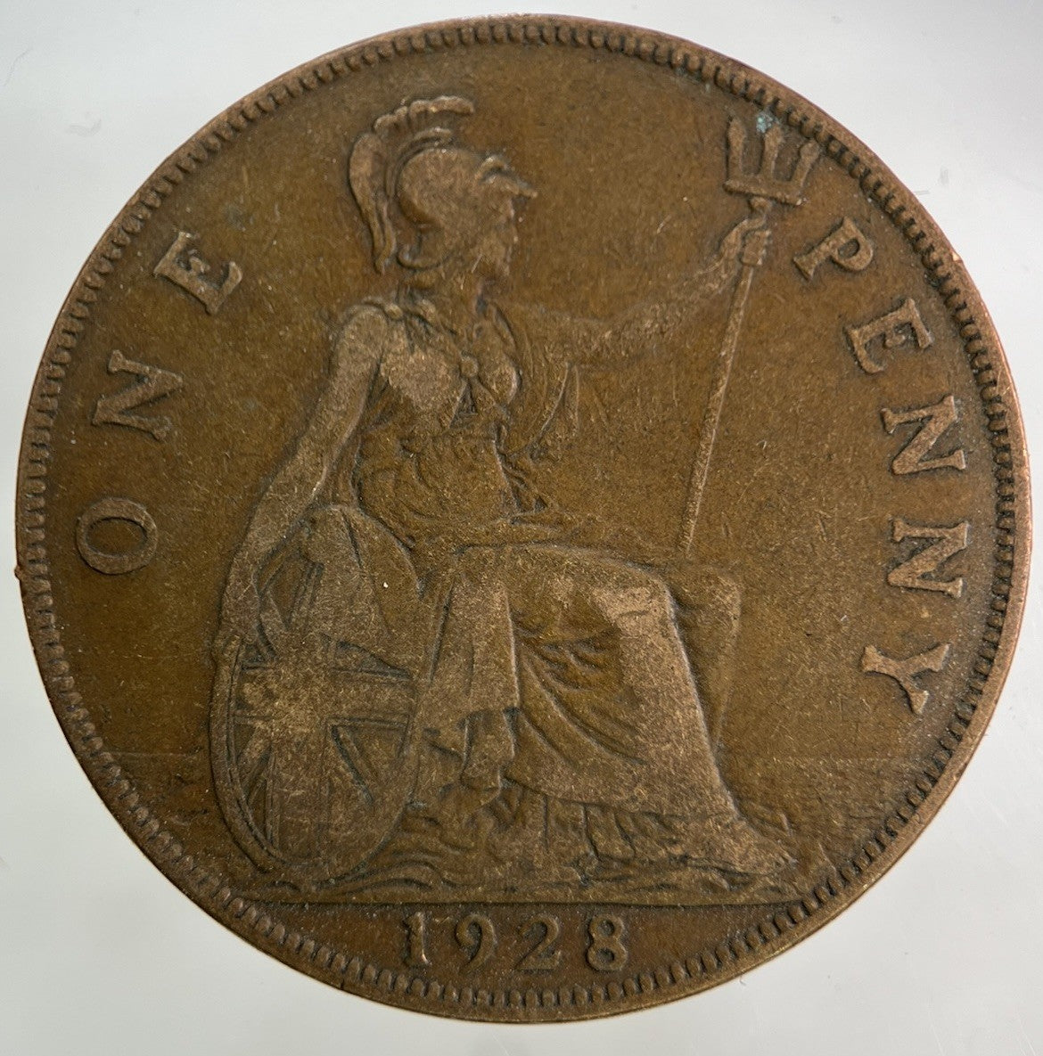 1928 George V One Penny Coin | Fine Collectable Grade