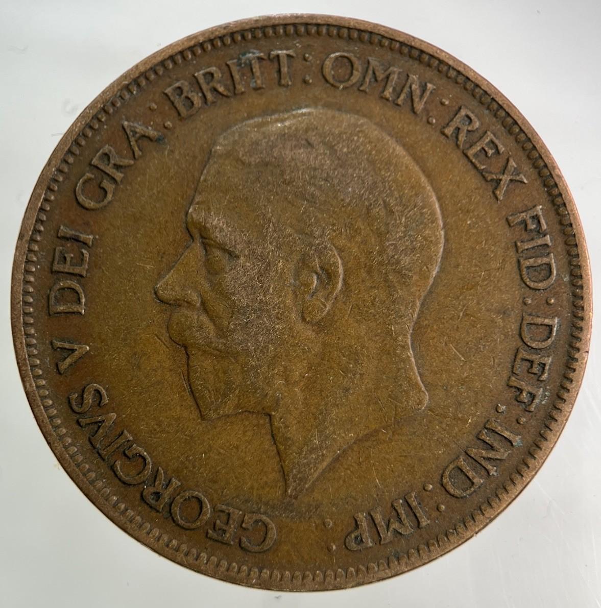 1928 George V One Penny Coin | Fine Collectable Grade