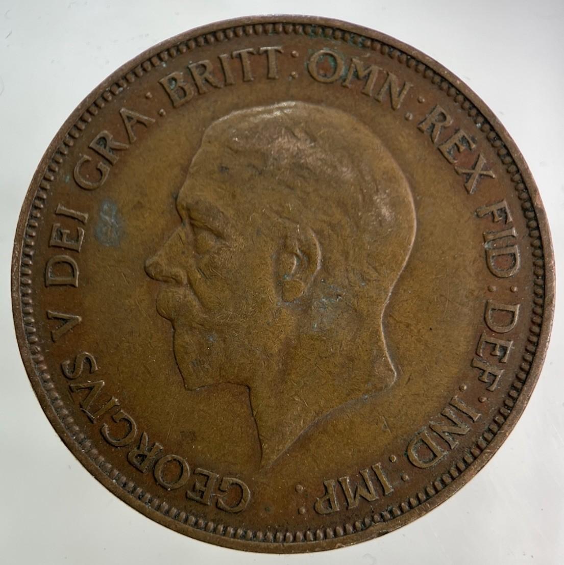 1935 George V One Penny Coin | Fine Collectable Grade