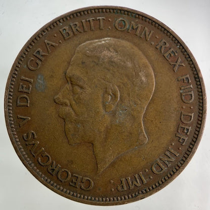 1935 George V One Penny Coin | Fine Collectable Grade