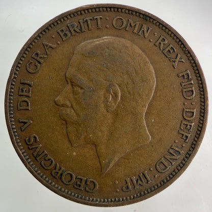 1936 George V One Penny Coin | Fine Collectable Grade