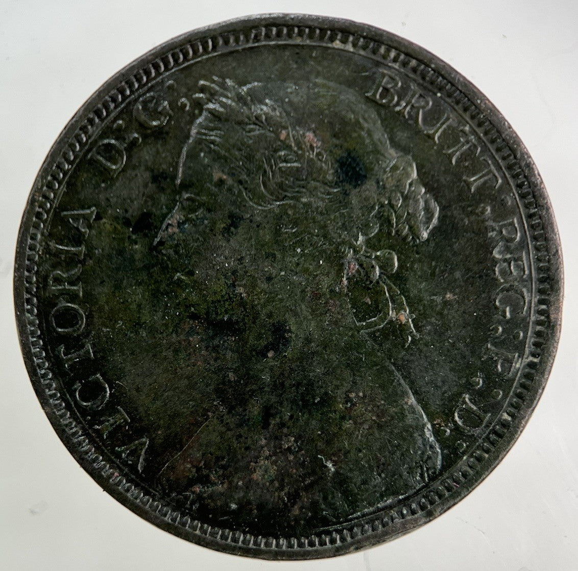 1881-H Victoria Half-Penny Coin | Fine Collectable Grade