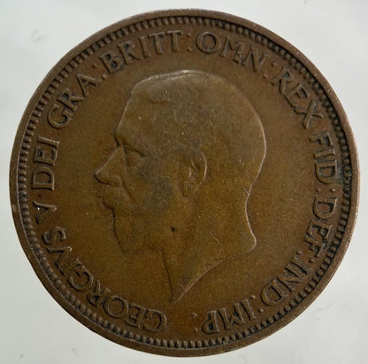 1936 George V Half-Penny Coin | Fine Collectable Grade
