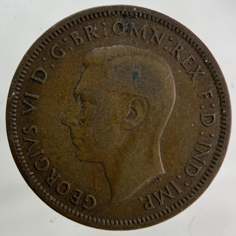 1938 George VI Half-Penny Coin | Collectable Grade