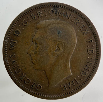 1938 George VI Half-Penny Coin | Collectable Grade
