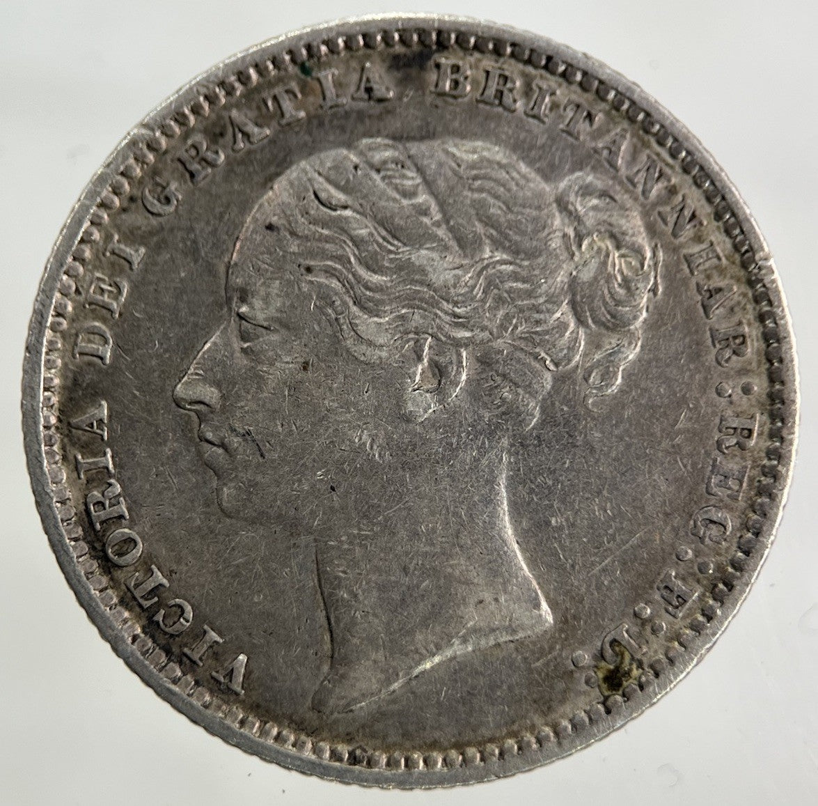 1883 Victoria Shilling Silver Coin | Very High Grade