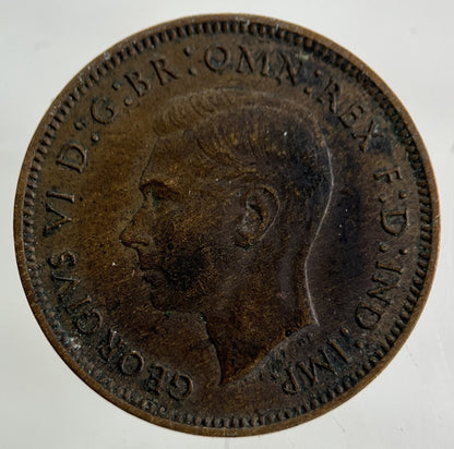 1939 George VI Wren Farthing Coin | Fine Collectable Grade