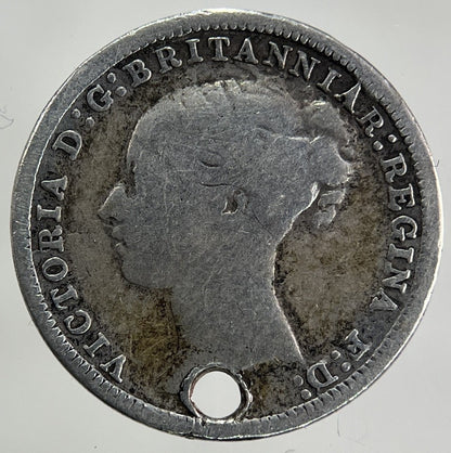 1870 Victoria Threepence Silver Coin | Collectable Grade