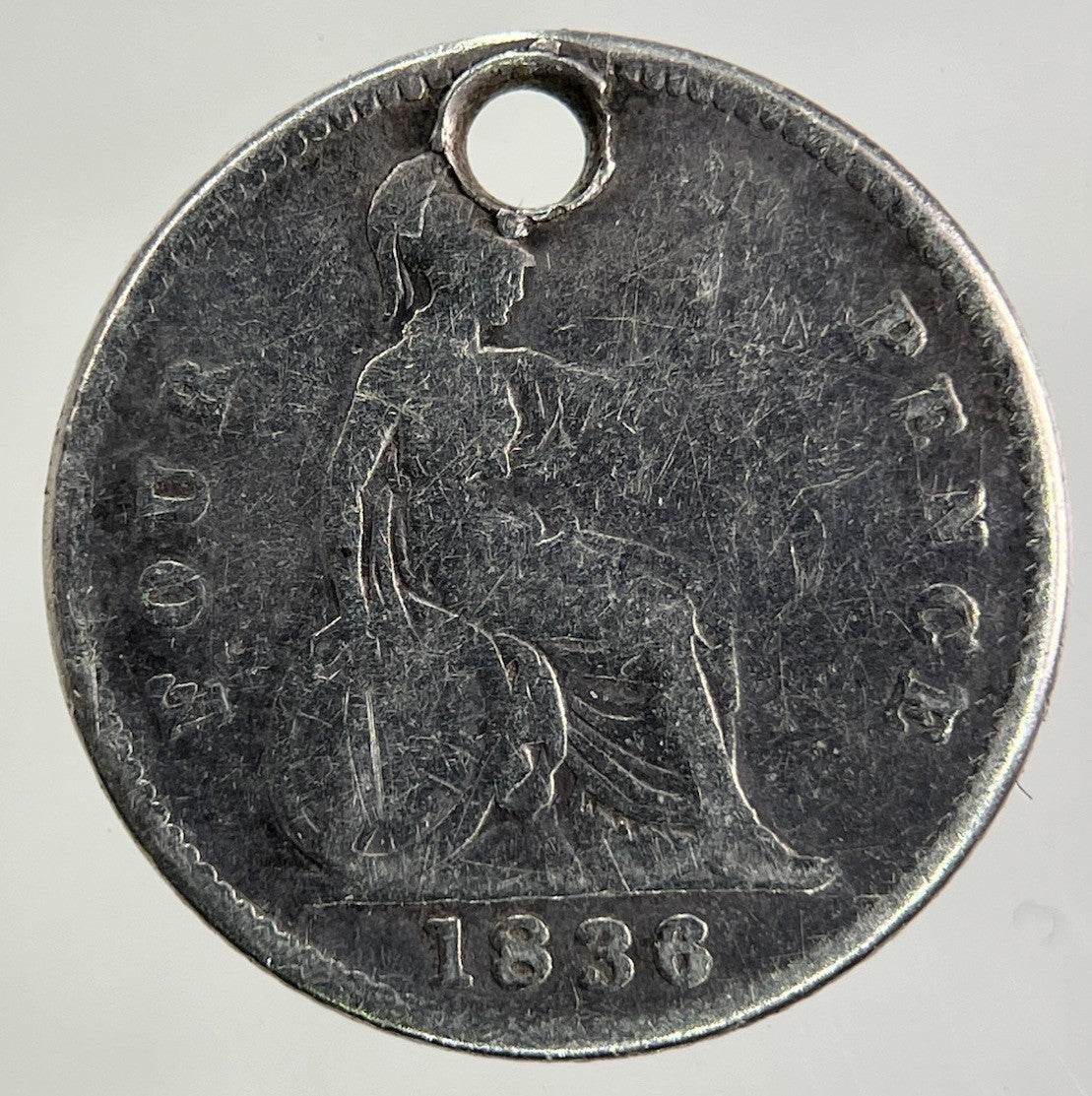 1836 William IV Groat Four-Pence Silver Coin | Collectable Grade