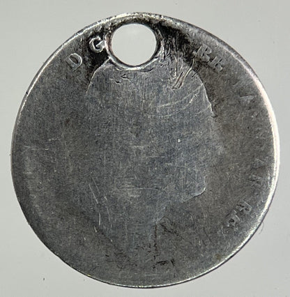 1836 William IV Maundy One-Pence Silver Coin | Fair Grade