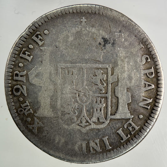 1789 Spain 2 Reales Silver Coin | Collectable Grade