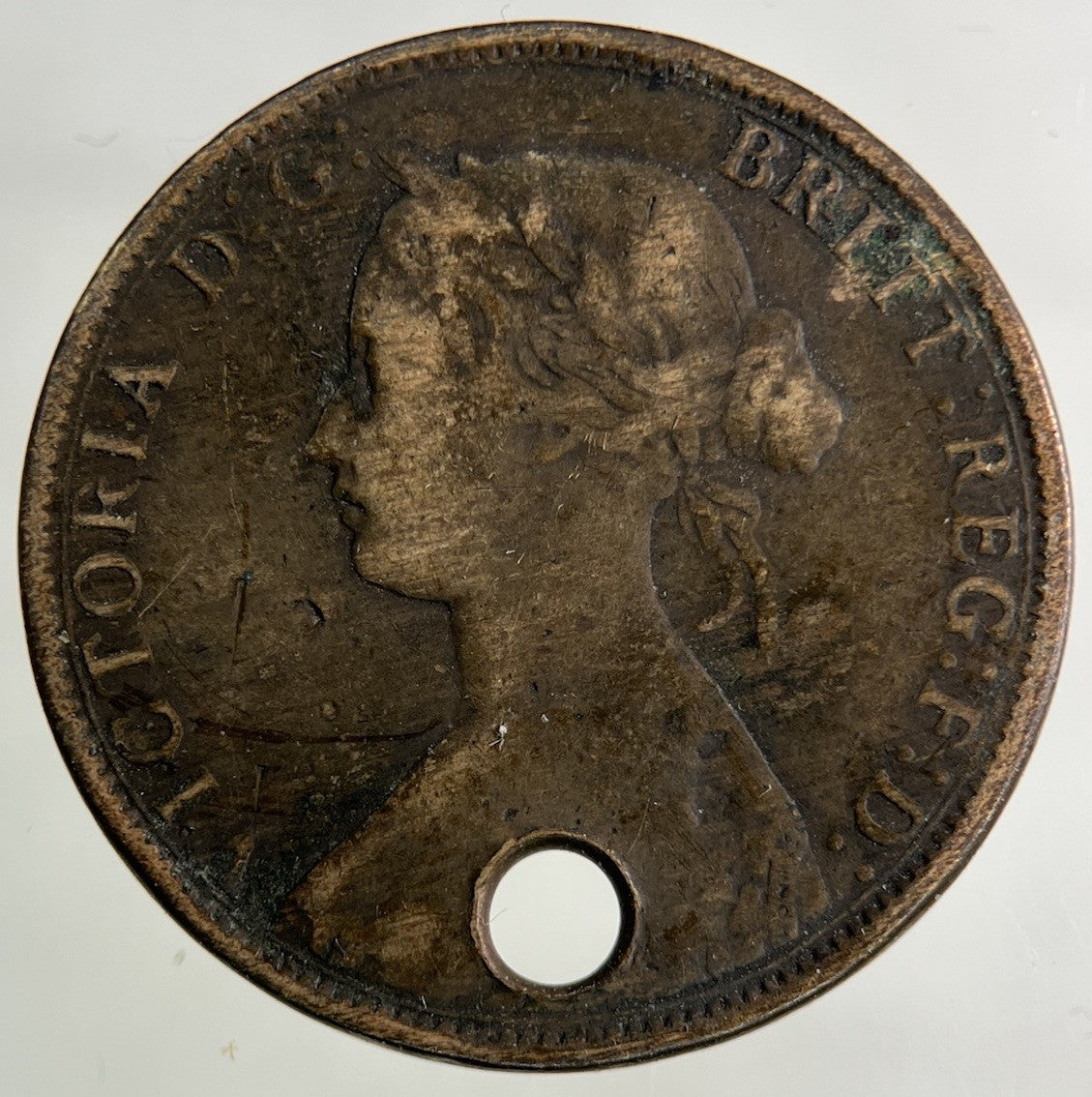 1871 Canada Nova Scotia One Cent Coin | Collectable Grade