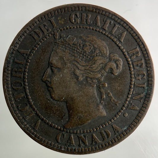 1896 Canada One Cent Coin | Very High Grade