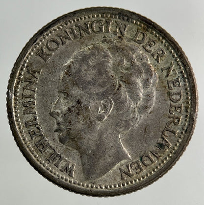 1941 Netherlands 10 Cents Silver Coin | Collectable Grade