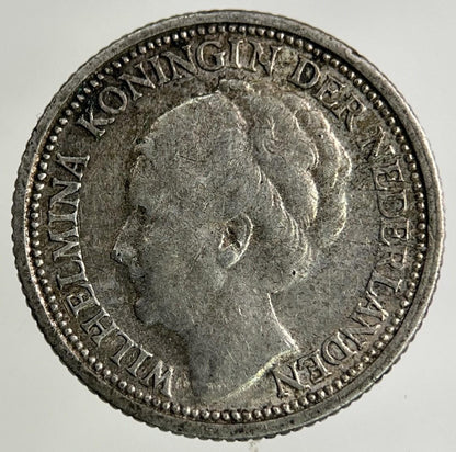 1939 Netherlands 10 Cents Silver Coin | Collectable Grade