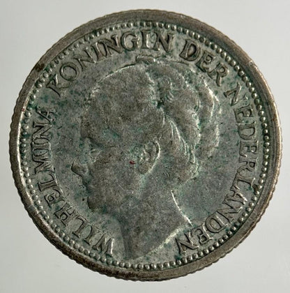 1939 Netherlands 10 Cents Silver Coin | Collectable Grade