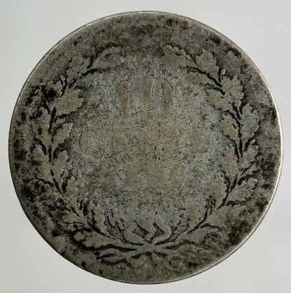 Netherlands 10 Cents Silver Coin | Fair Grade