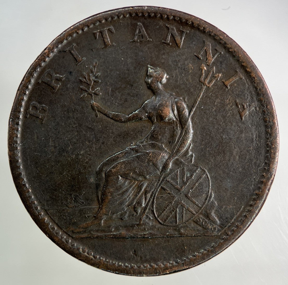 1806 George III 3rd Half-Penny Coin | Fine Collectable Grade