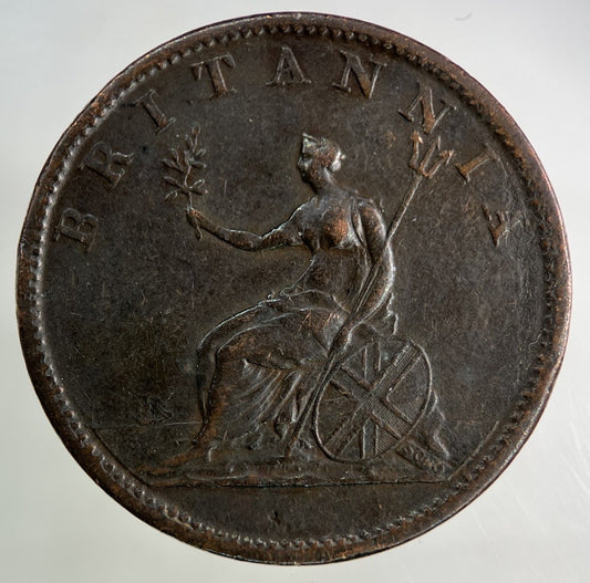 1806 George III 3rd Half-Penny Coin | Fine Collectable Grade