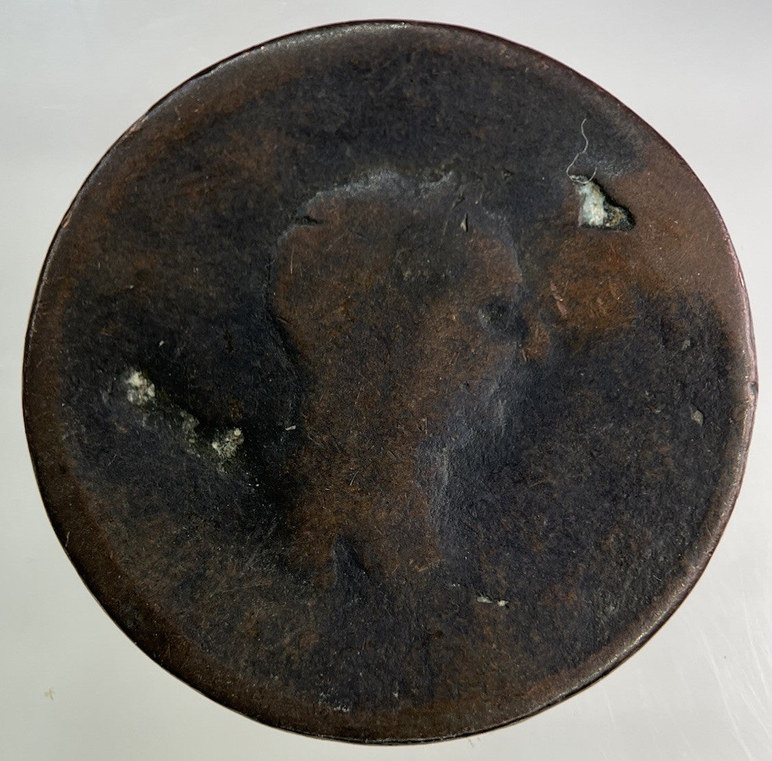 British George III 3rd Half-Penny Coin | Worn Grade