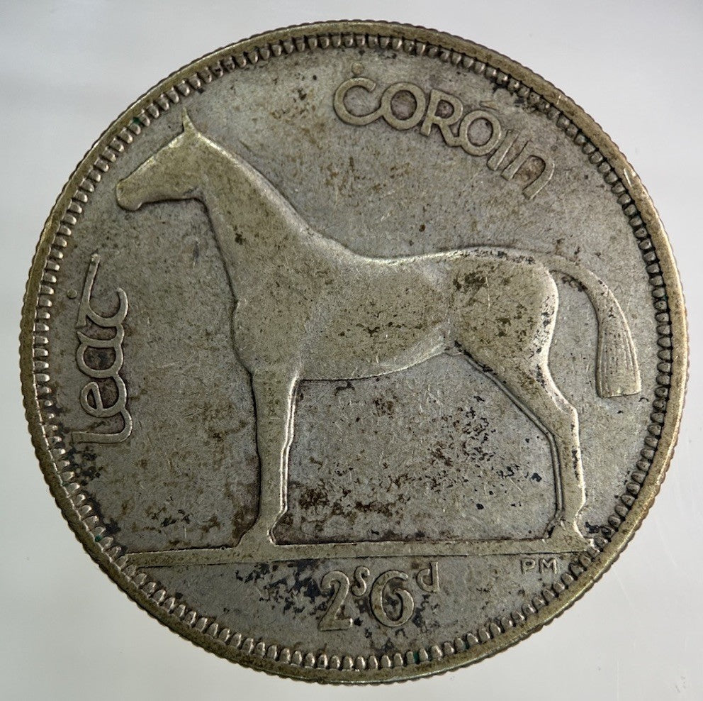 1934 Irish Silver Half-Crown Coin | Collectable Grade