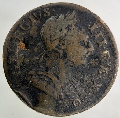 1773 George III 3rd Half-Penny Coin | Collectable Grade