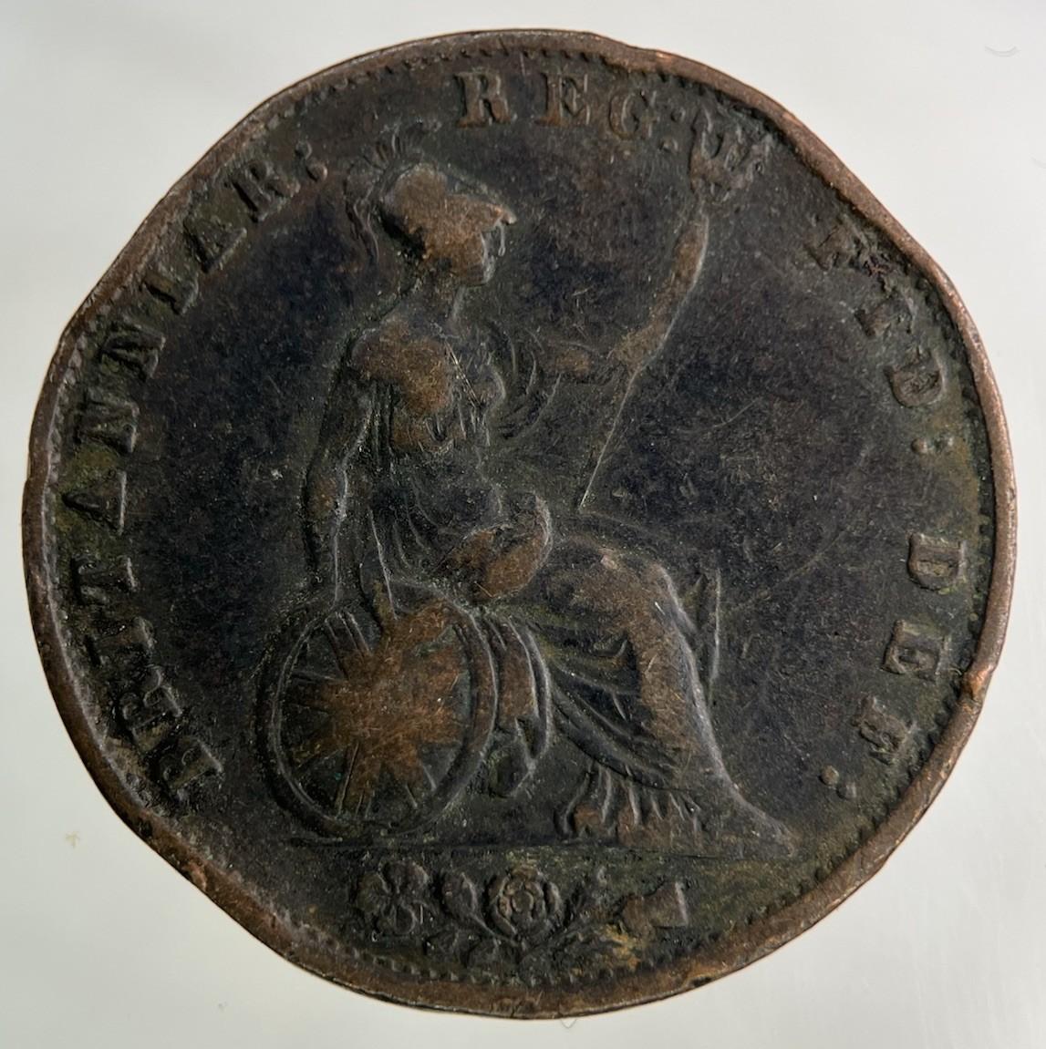 1853 Victoria Half-Penny Coin | Collectable Grade