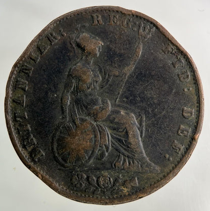 1853 Victoria Half-Penny Coin | Collectable Grade