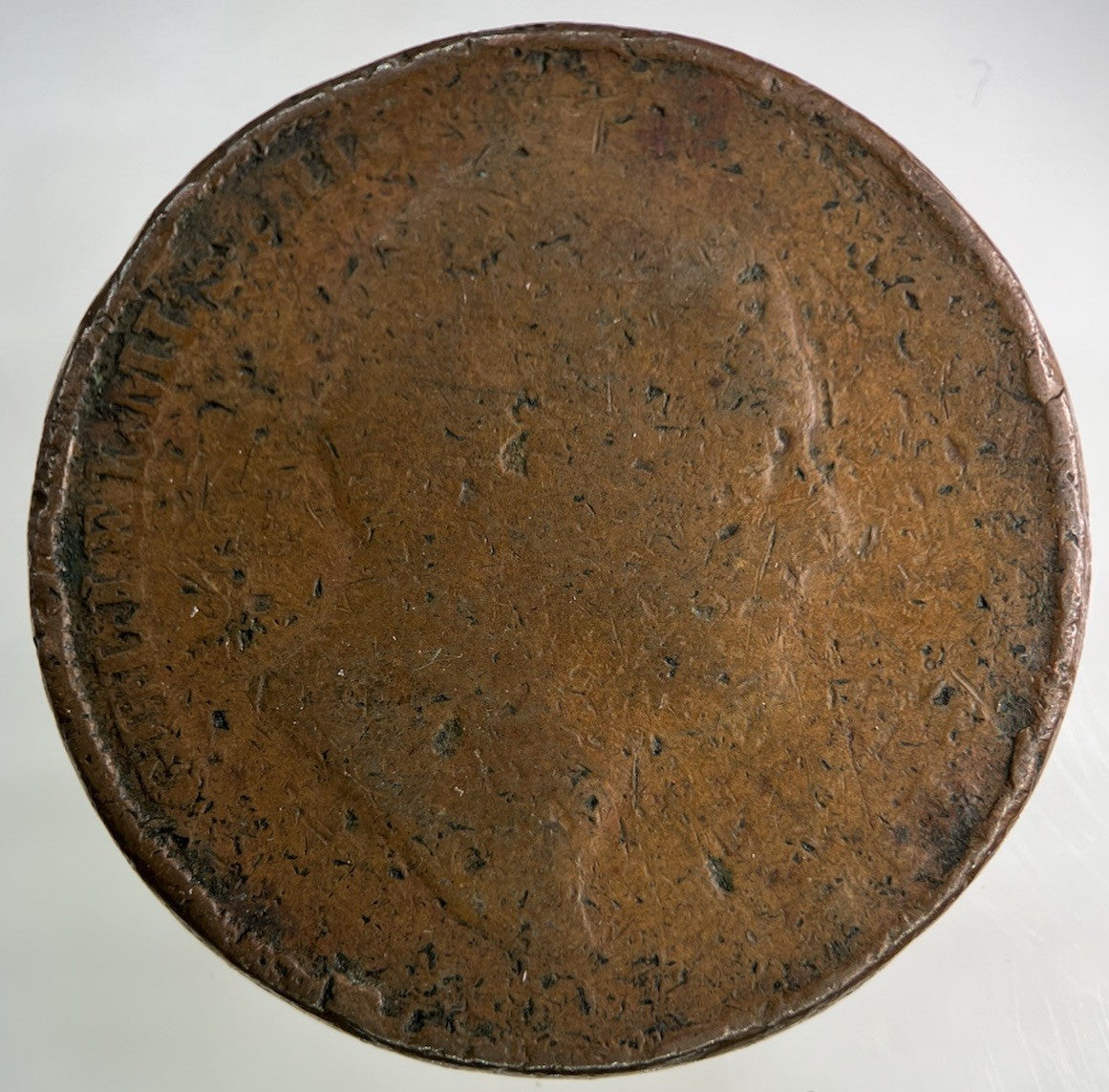 British William IV One Penny Coin | Fair Grade