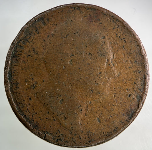 British William IV One Penny Coin | Fair Grade