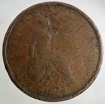 British William IV One Penny Coin | Fair Grade