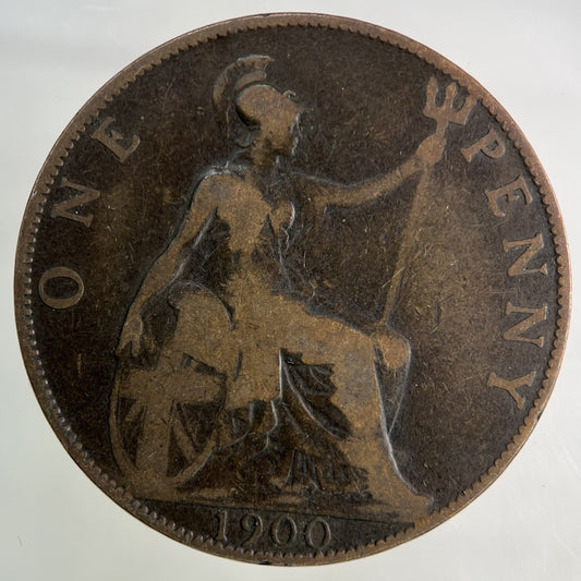 1900 Victoria One Penny Coin | Collectable Grade