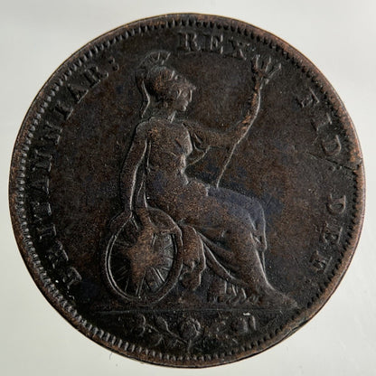 1830 George IV Farthing Coin | Collectable Grade