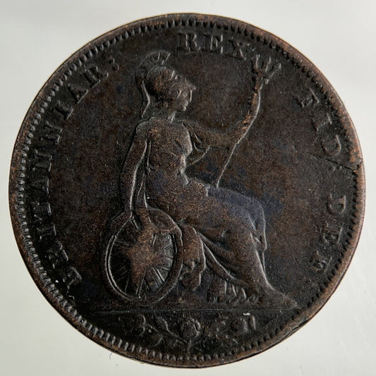 1830 George IV Farthing Coin | Collectable Grade