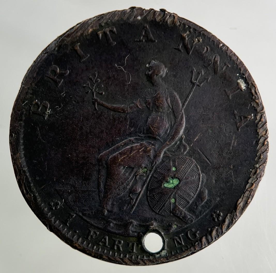 1799 George III 3rd Farthing Coin | Collectable Grade