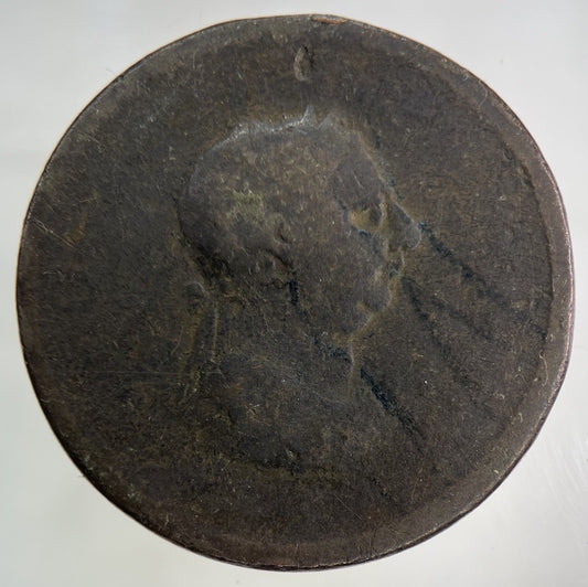 British George III 3rd One Penny Coin | Worn Grade