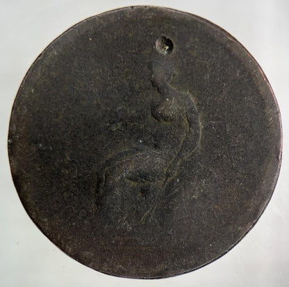 British George III 3rd One Penny Coin | Worn Grade