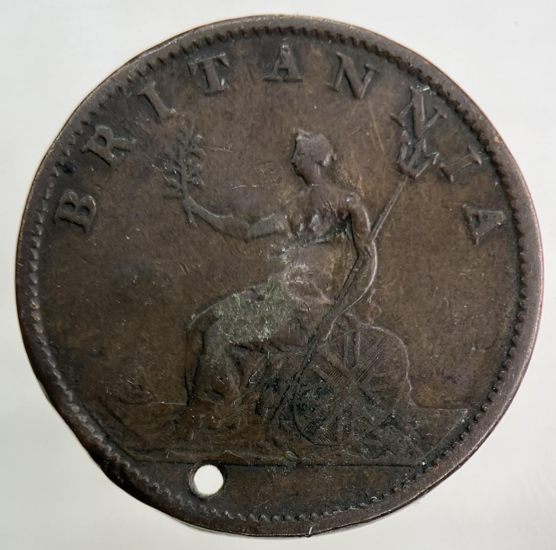 1807 George III 3rd Half-Penny Coin | Collectable Grade
