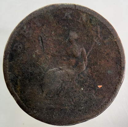 1807 George III 3rd Half-Penny Coin | Fair Grade
