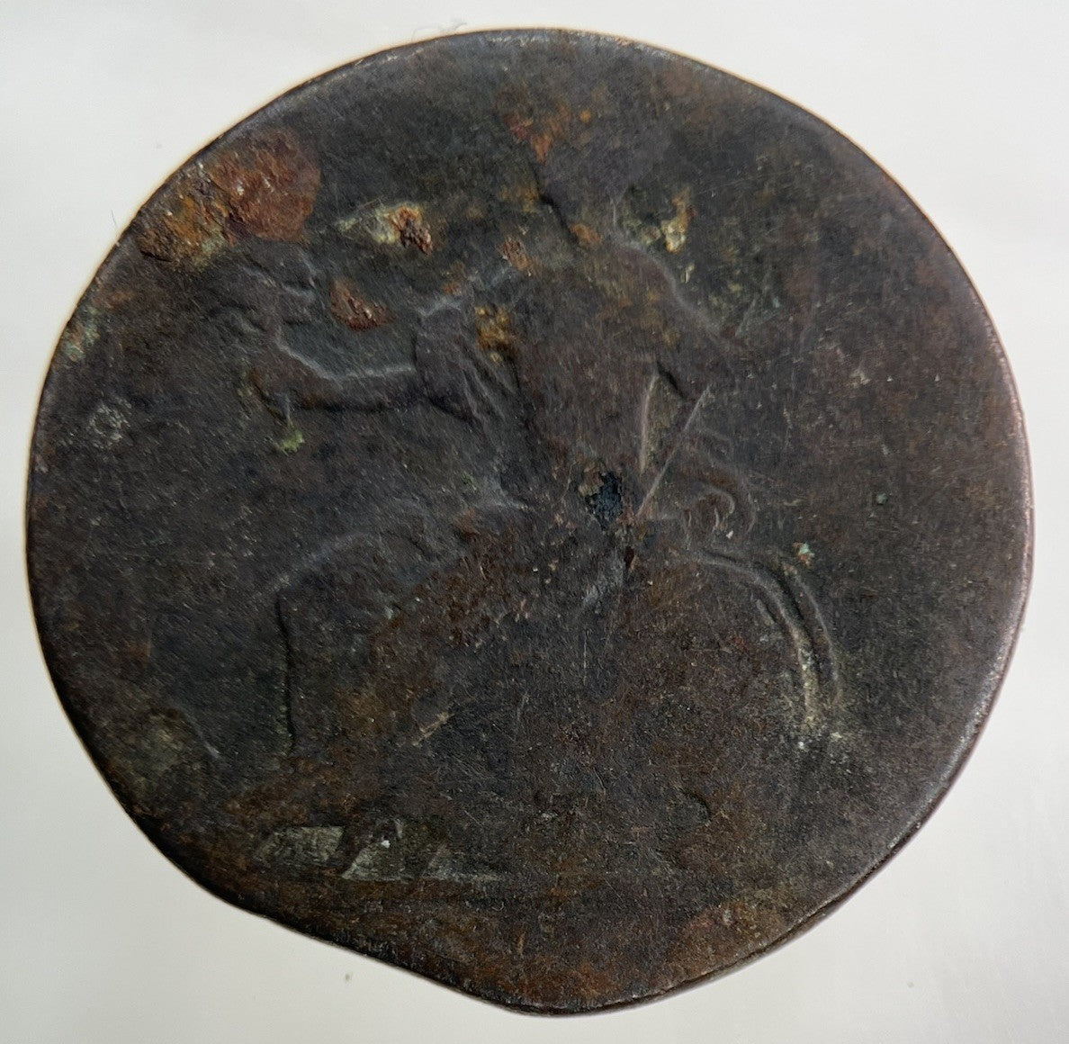 British George III 3rd Half-Penny Coin | Fair Grade